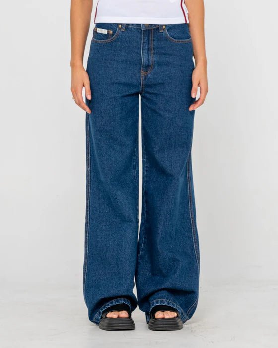 CYPRUS WIDE LEG HIGH WAIST JEAN - RustyPAL1480-DEEP SEA BLUE-06