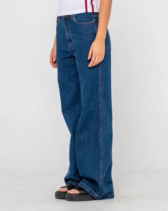 CYPRUS WIDE LEG HIGH WAIST JEAN - RustyPAL1480-DEEP SEA BLUE-06