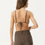Cyrus - Bikini Top - AfendsW254700-COFFEE STRIPE-XS