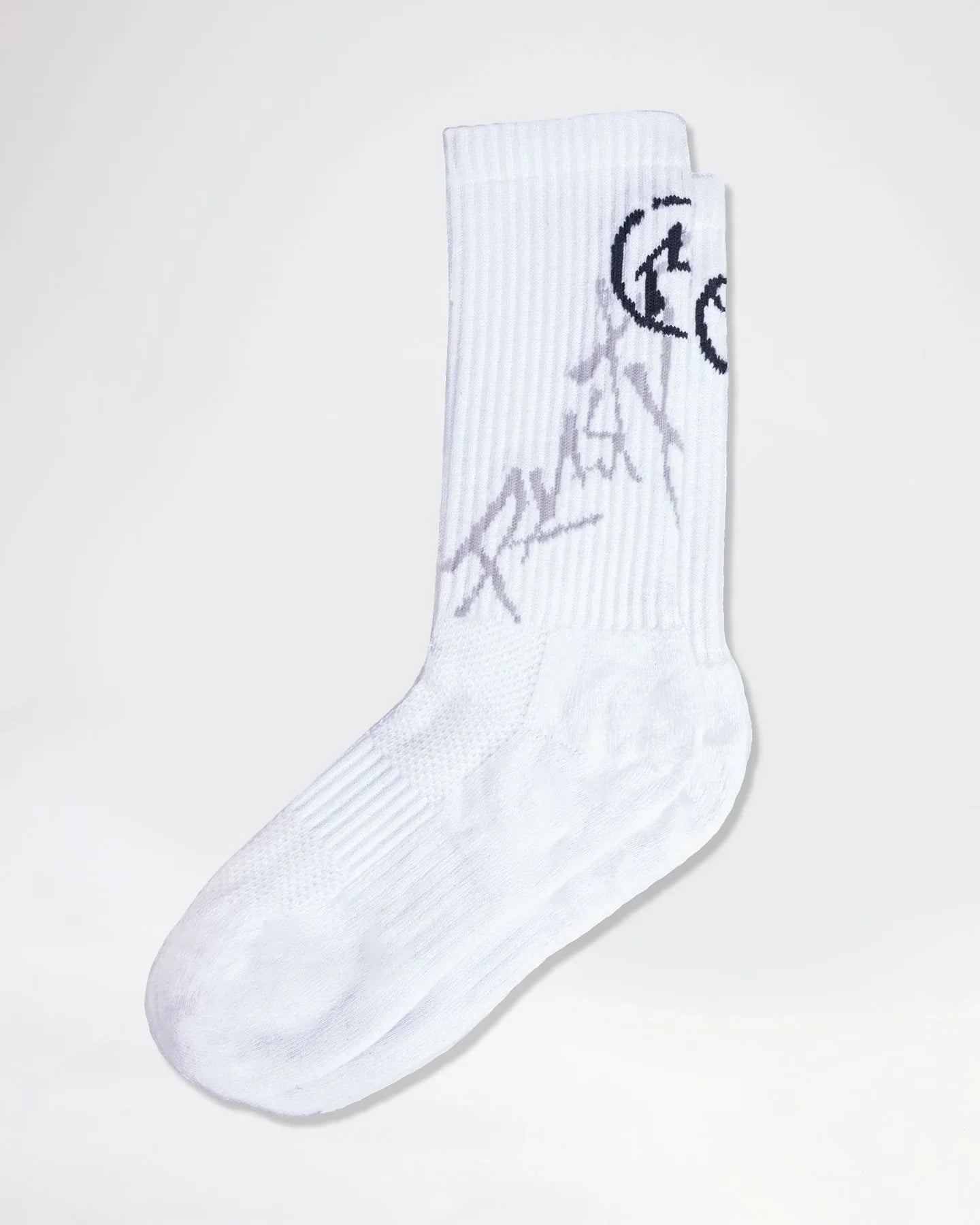 Dapaah Mid Calf Sock - RustySXM0229 - WHT - White - 41944