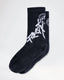 Dapaah Mid Calf Sock - RustySXM0229 - BLK - Black - 41944