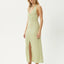 Darcy Hemp Check Maxi Dress - Afendsw244807 - lmc - Lemongrass Check - L