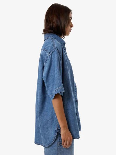 Darian Denim Shirt - Thrillswth24 - 229edd - Dark Dust Blue - 10