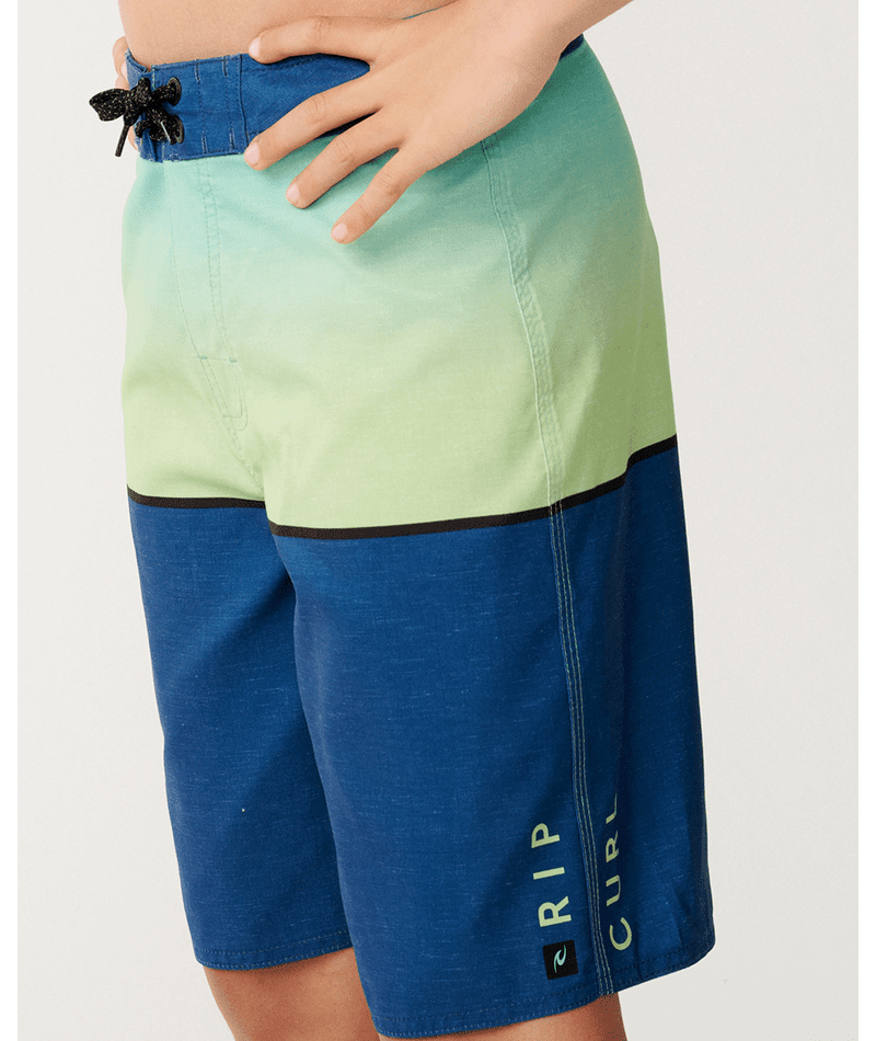 DAWN PATROL BOARDSHORT -BOY -Rip CurlKBOPG9-LIME-8