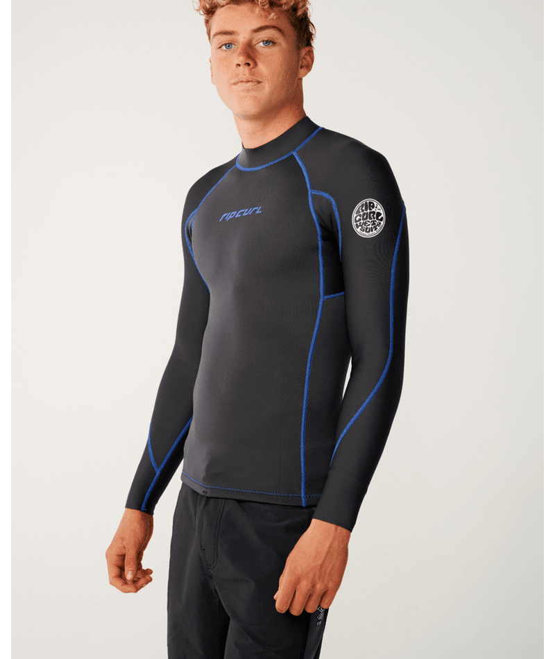 DAWN PATROL LS JACKET 1.5 -Rip Curl12CMWJ-S-GREY/BLUE