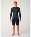 DAWN PATROL LS JACKET 1.5 -Rip Curl12CMWJ-S-GREY/BLUE