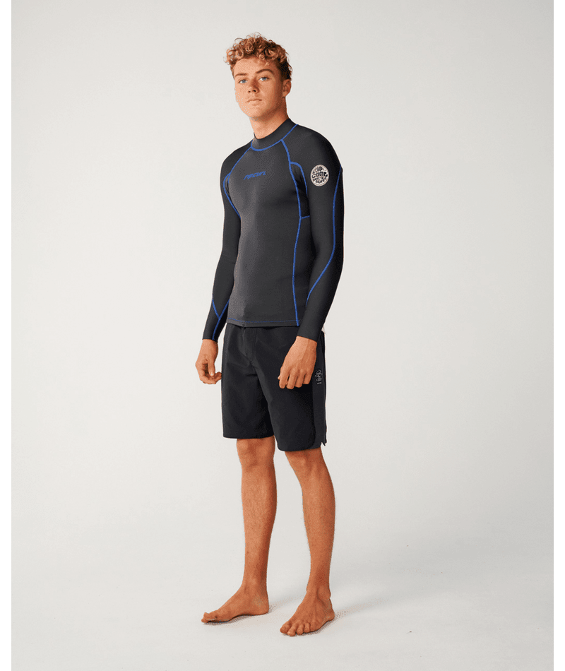 DAWN PATROL LS JACKET 1.5 -Rip Curl12CMWJ-S-GREY/BLUE