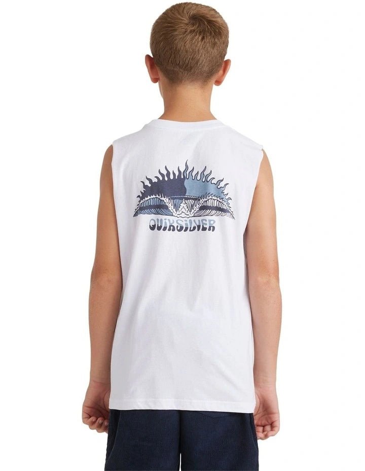 DAY AND NIGHT MUSCLE YTH - Quiksilver25C353572 - White - XS/8