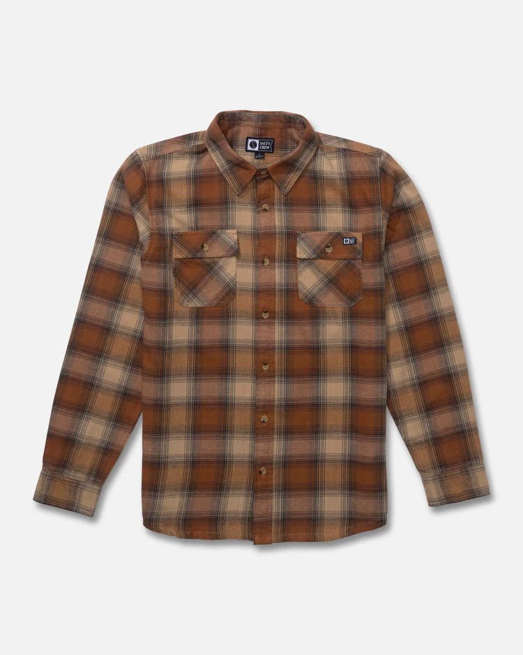 DAYBREAK FLANNEL - Salty Crew21435083-FRIAR BROWN-S