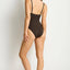 de luxe plunge longline one piece -Sea LevelSL1115DX-espresso-AU8/US4