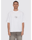 Deceitful Box Fit Oversize Cropped Tee - ThrillsTA26-189A-Dirty White-S