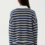 Delta - Recycled Knit Shirt - AfendsW262560-NAVY STRIPE-XS