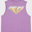 Delta Strip Chest Muscle Crop Tee - Santa CruzSG324 - SV02 - PURP - Purple - 10