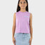Delta Strip Chest Muscle Crop Tee - Santa CruzSG324 - SV02 - PURP - Purple - 10