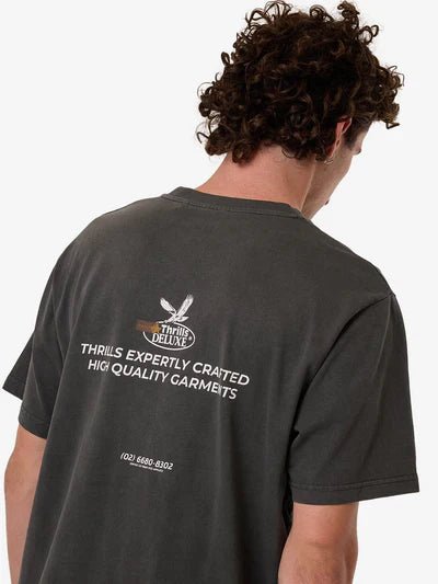 Deluxe Merch Fit Tee - ThrillsTA25 - 108BM - Merch Black - L