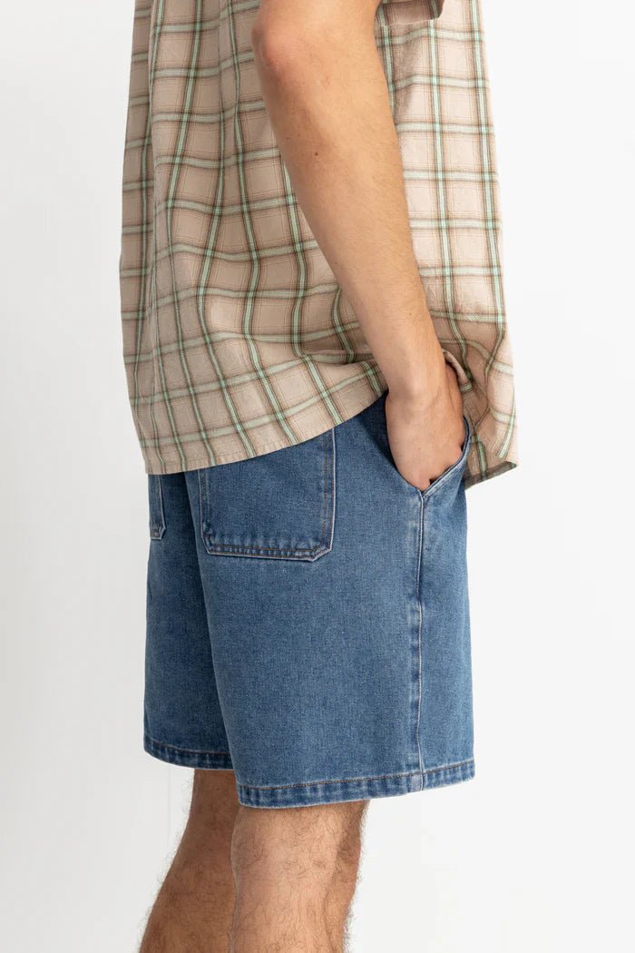 Denim Essential Short - Rhythm0724M - WA01 - DBL - Dark Blue - 28