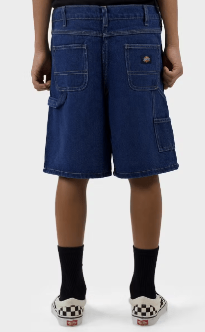 Denim Relaxed Fit Carpenter Short - DickiesDY124 - SH02 - Stone Washed Indigo - 10