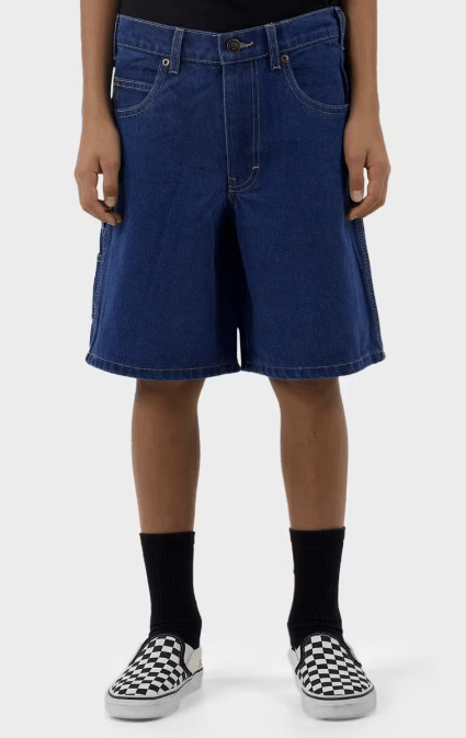 Denim Relaxed Fit Carpenter Short - DickiesDY124 - SH02 - Stone Washed Indigo - 10