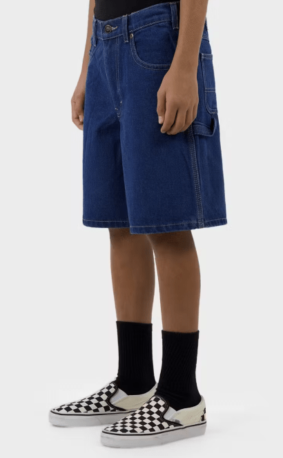 Denim Relaxed Fit Carpenter Short - DickiesDY124 - SH02 - Stone Washed Indigo - 10
