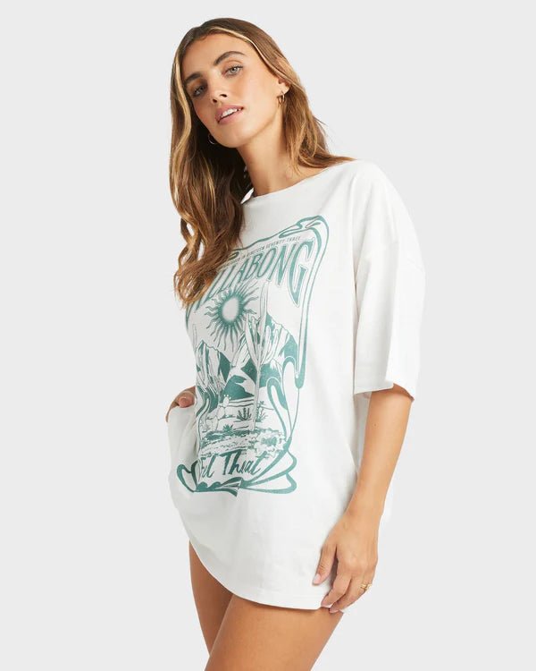 DESERT WANDERING SS TEE - Billabong24B354571-SALT CRYSTAL-XS/6
