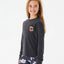 Desert Waves LS Tee Girl - Rip Curl012GTE - Washed Black - 10