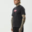Destroyed - Recycled Retro Fit Tee - AfendsM261001- Stone Black-S