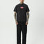Destroyed - Recycled Retro Fit Tee - AfendsM261001- Stone Black-S