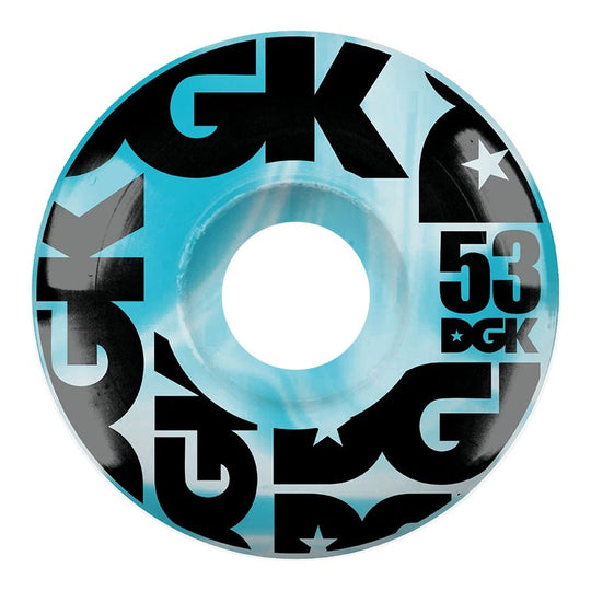 DGK Wheel Swirl Formula Blue 53mm