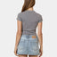 Die Fighting Mini Tee - Washed Grey - ThrillsWTH25 - 115G - Washed Grey - 8
