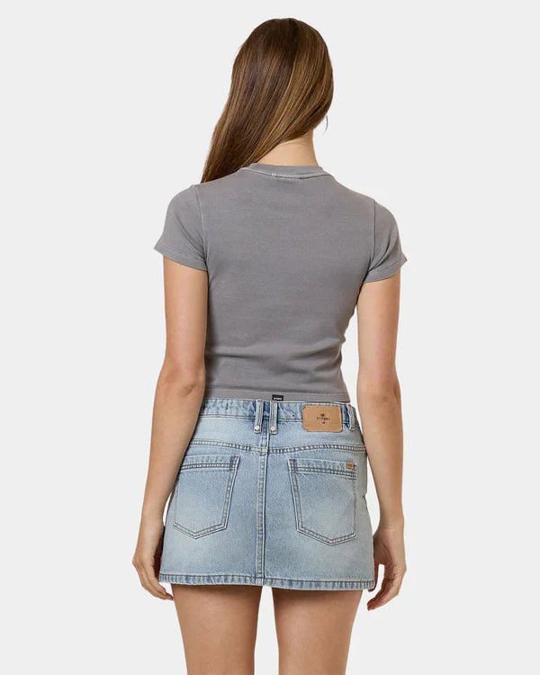 Die Fighting Mini Tee - Washed Grey - ThrillsWTH25 - 115G - Washed Grey - 8