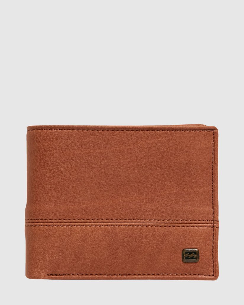 DIMENSION 2IN1 LEATHER WALLET - BillabongUBYAA00193 - Tan