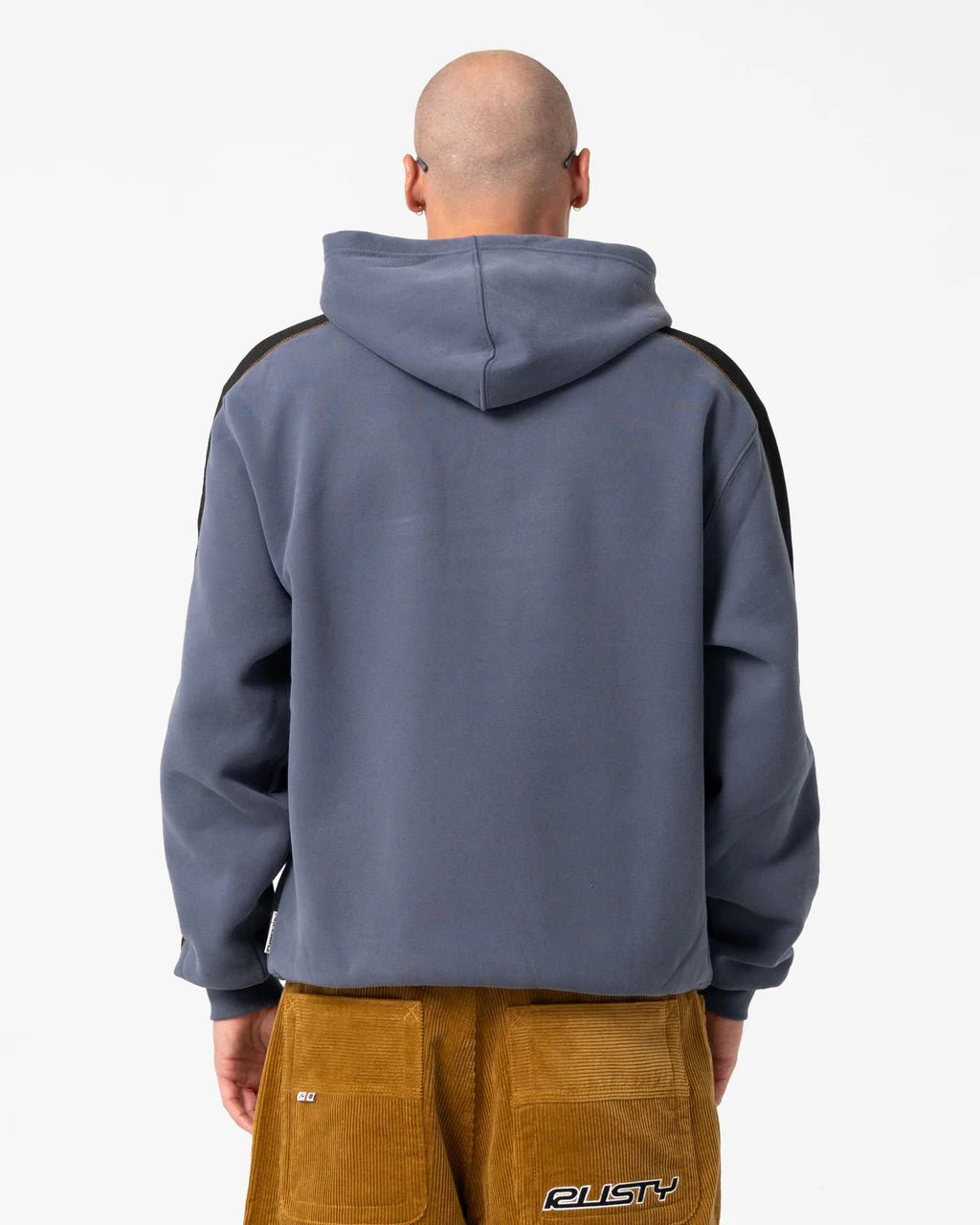 DINE N DASH HOODED FLEECE - RustyFTM1196-STEEL-XS