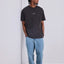 DISPLACE BOX FIT TEE -WNDRRW26IA003FBK-FADED BLACK-S