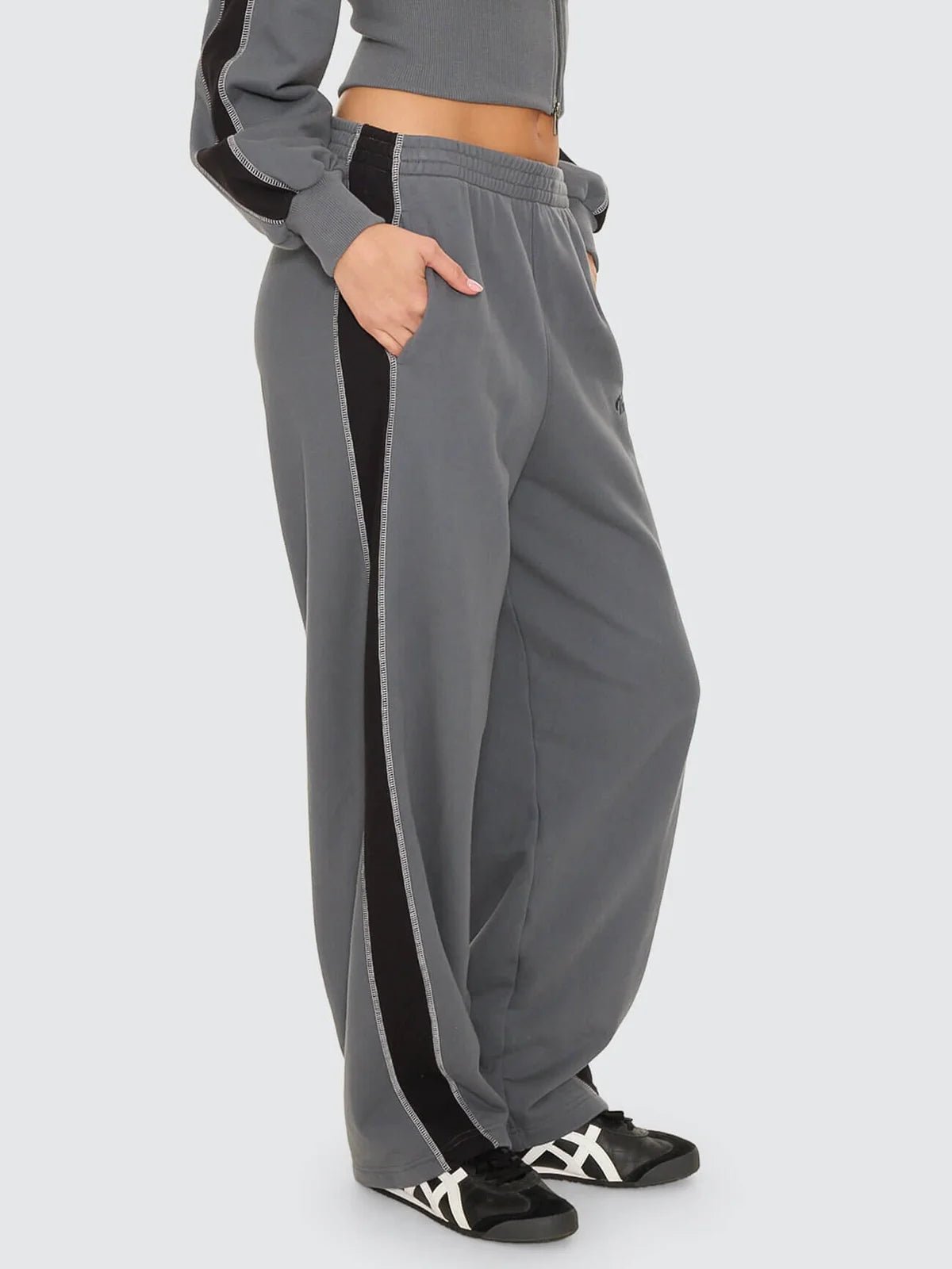Division 011 Panelled Track Pant -ThrillsWTW26-404E-Petrol-6