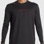 DNA Rushed Logo Surf Tee LS - Quiksilveraqywr03191 - kta0 - Tarmac - L
