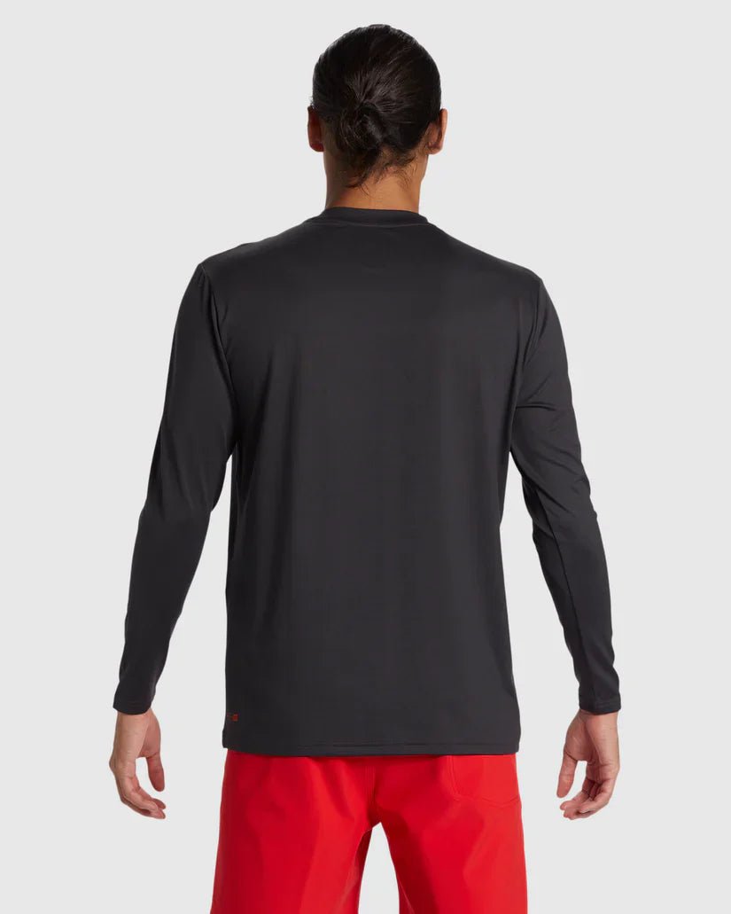 DNA Rushed Logo Surf Tee LS - Quiksilveraqywr03191 - kta0 - Tarmac - L