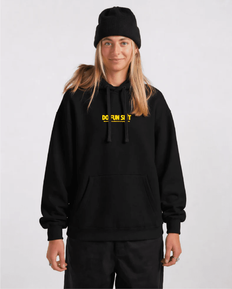 Do Fun Shit Hoodie - Yuki ThreadsA26DFSBLKM