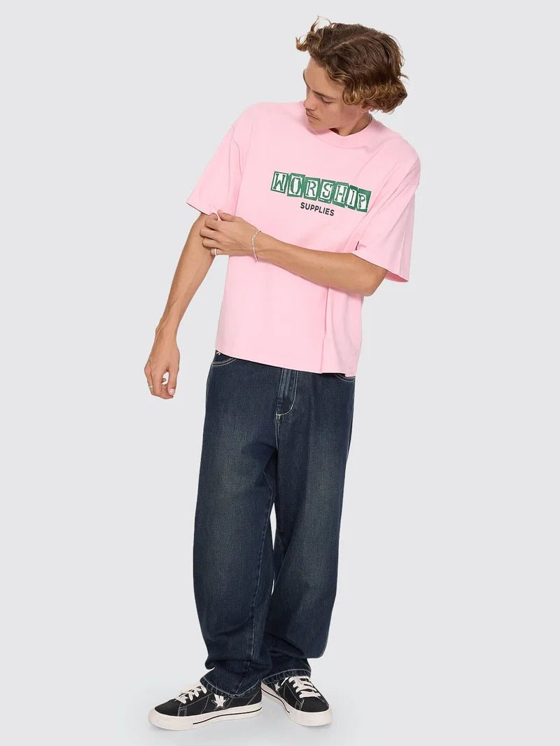Dogs Life Crop Tee -WorshipPH26-117P-Parfait Pink-M