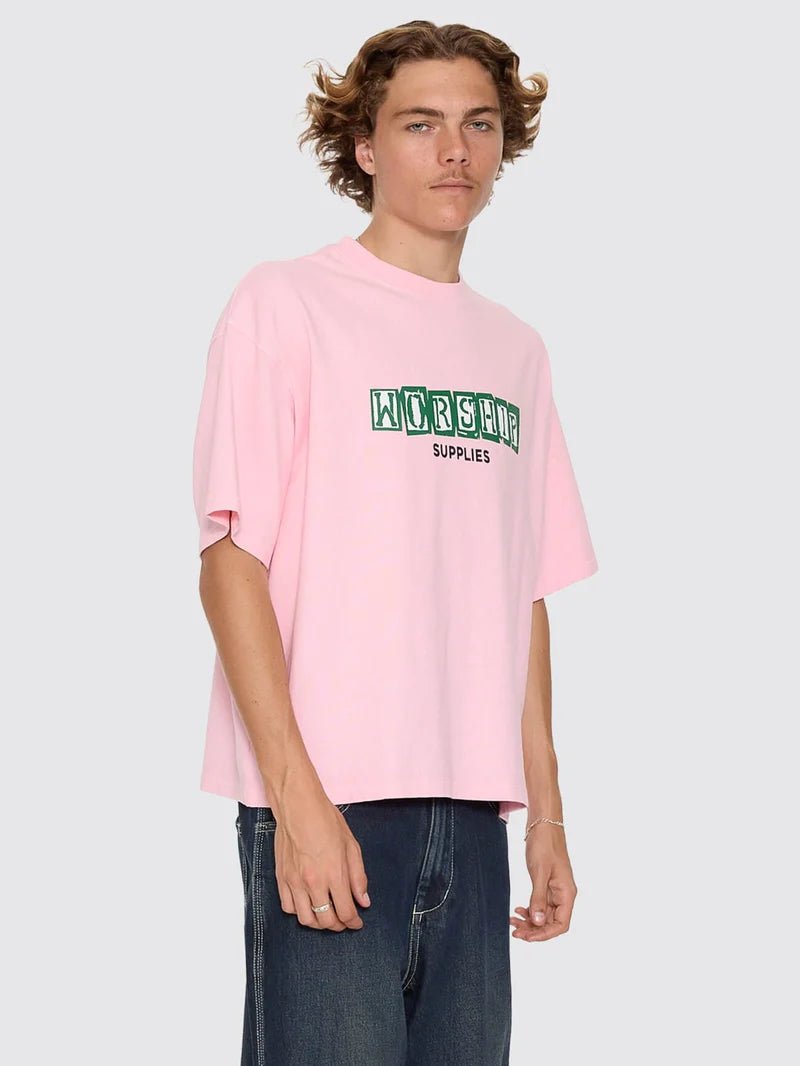 Dogs Life Crop Tee -WorshipPH26-117P-Parfait Pink-M