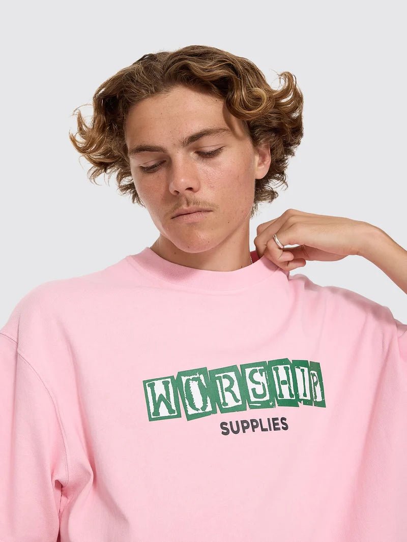 Dogs Life Crop Tee -WorshipPH26-117P-Parfait Pink-M
