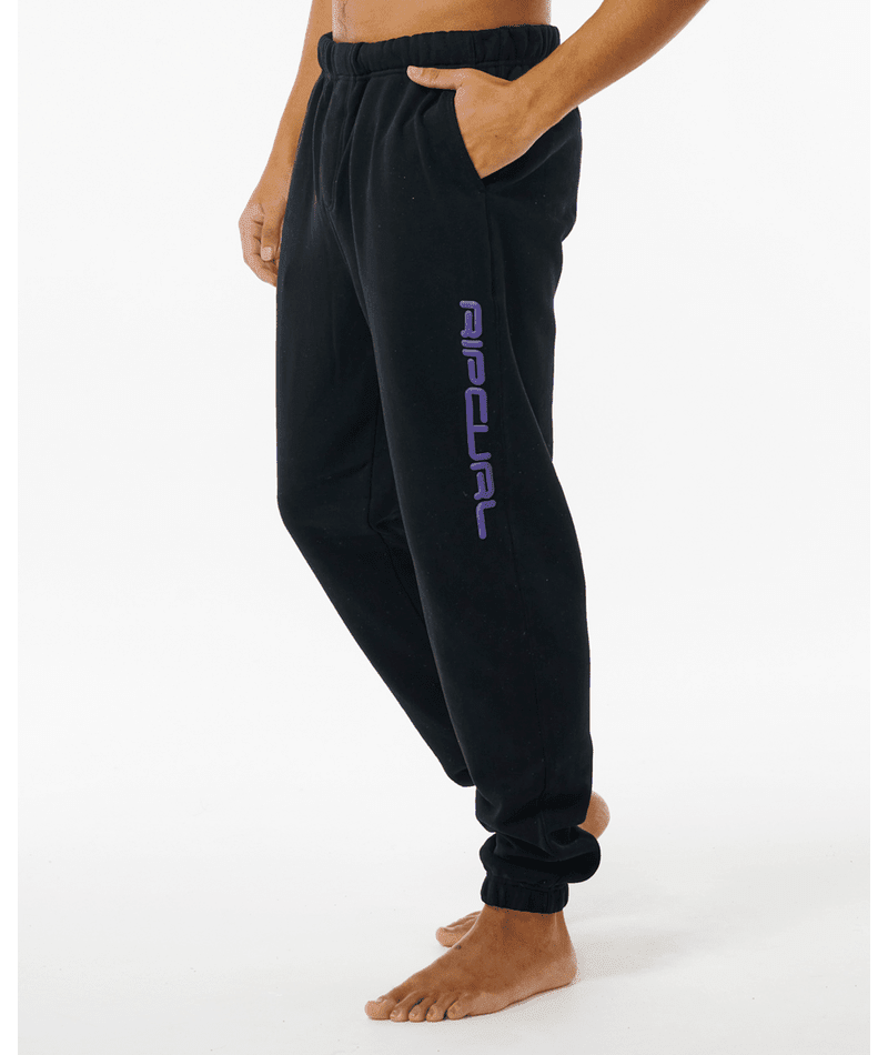 DOSED UP TRACKPANT -Rip Curl01UMPA-SOLID BLACK-S