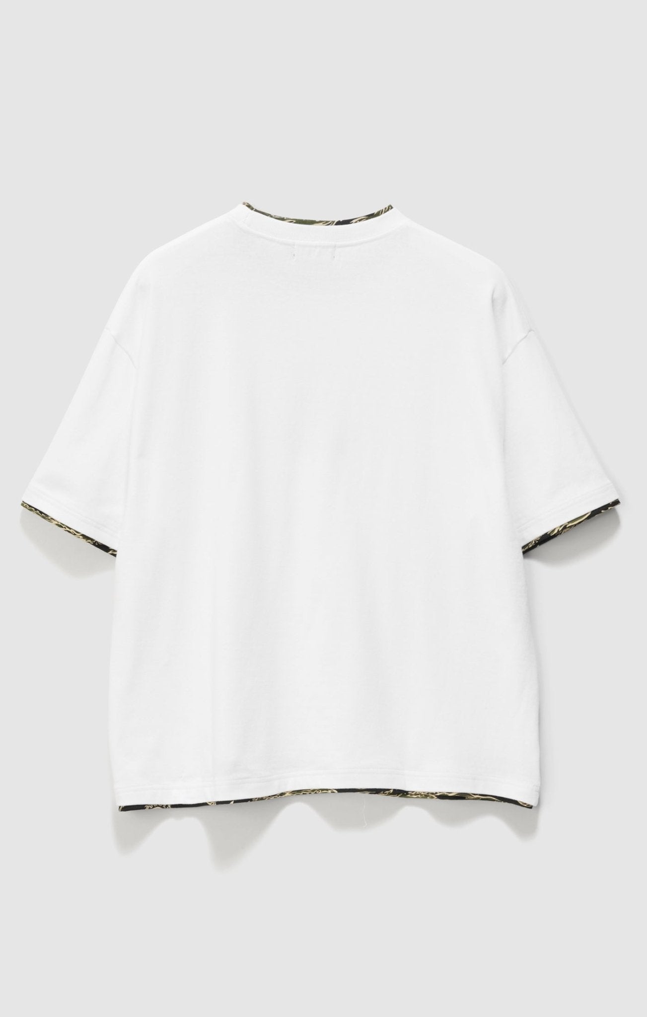 DOUBLE LAYER GORILLA FIT TEE -XlargeXL026W1100-WHITE-XXS