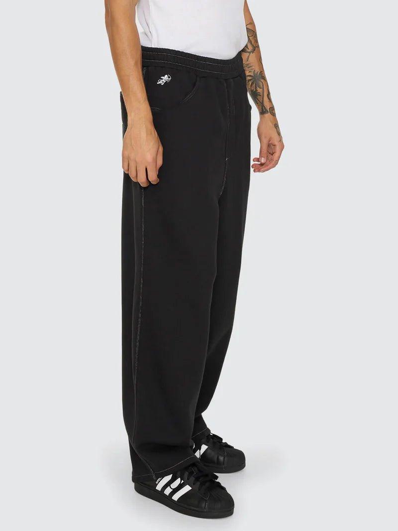 Dozer Elastic Fleece Pant - WorshipPW26-402B-Black-26