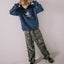DR. DOT HOODED FLEECE - RustyFTM1197-DARK BLUE-S