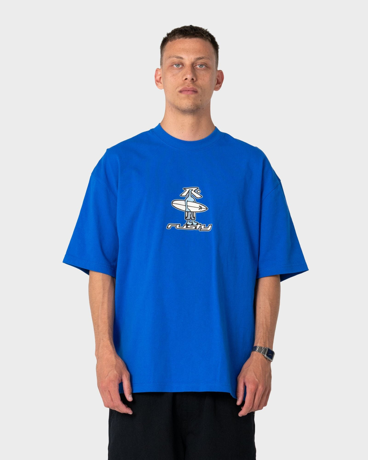 DR. DOT SHORT SLEEVE TEE -RustyTTM3063-ROYAL BLUE-XS