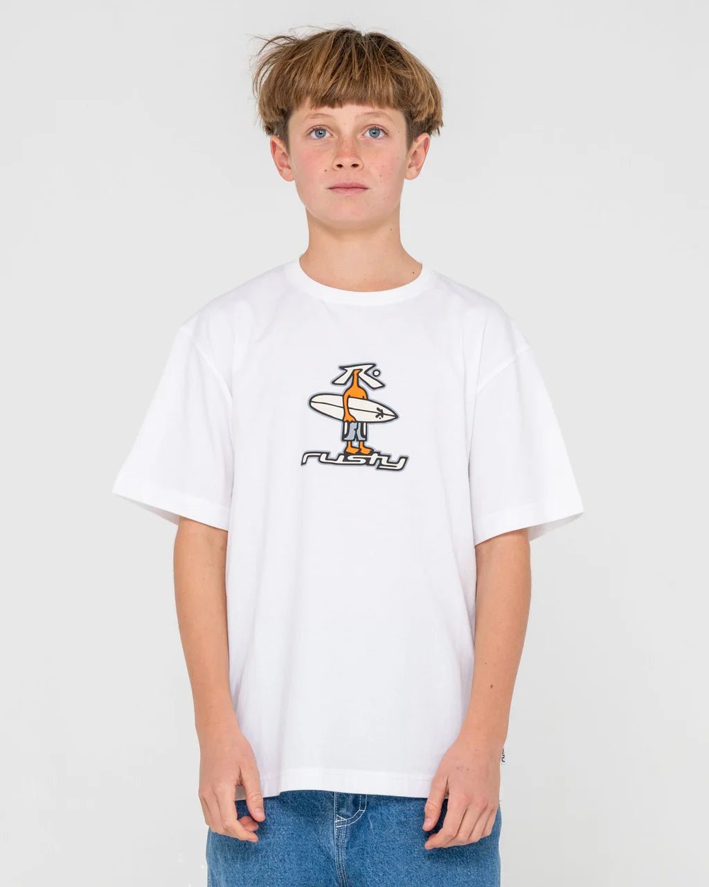 DR. DOT SHORT SLEEVE TEE BOYS - RustyTTB0838-WHITE-6