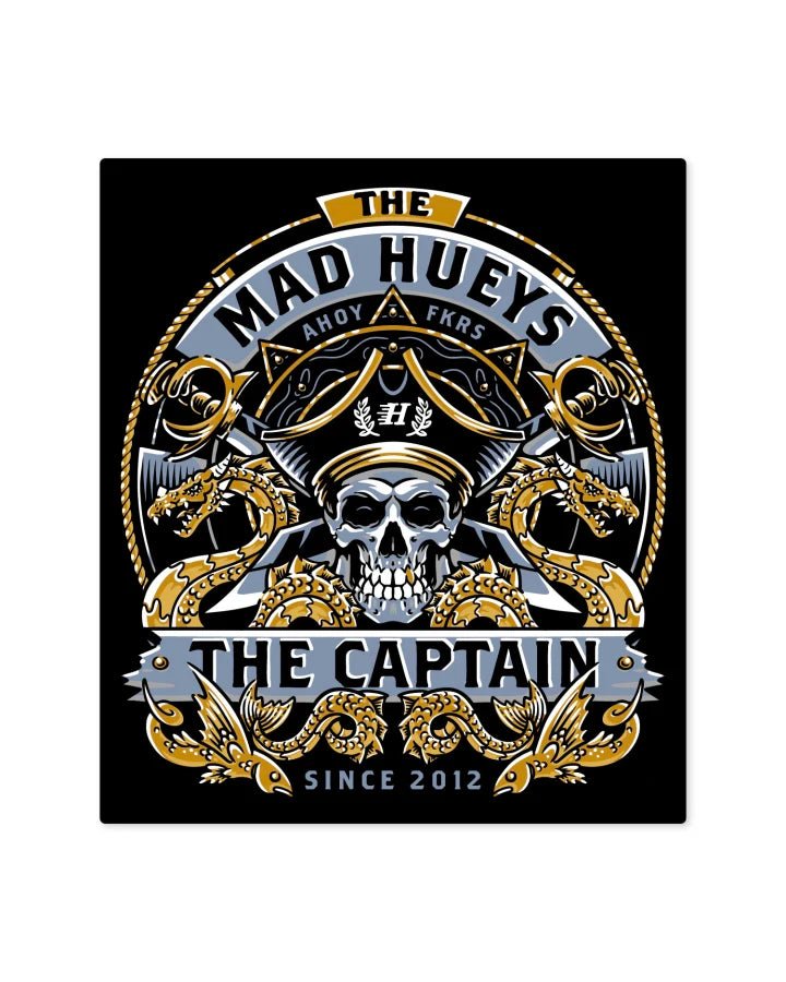 DRAGON CAPTAIN | STICKER -The Mad HueysH426M07022-BLACK-ONE SIZE
