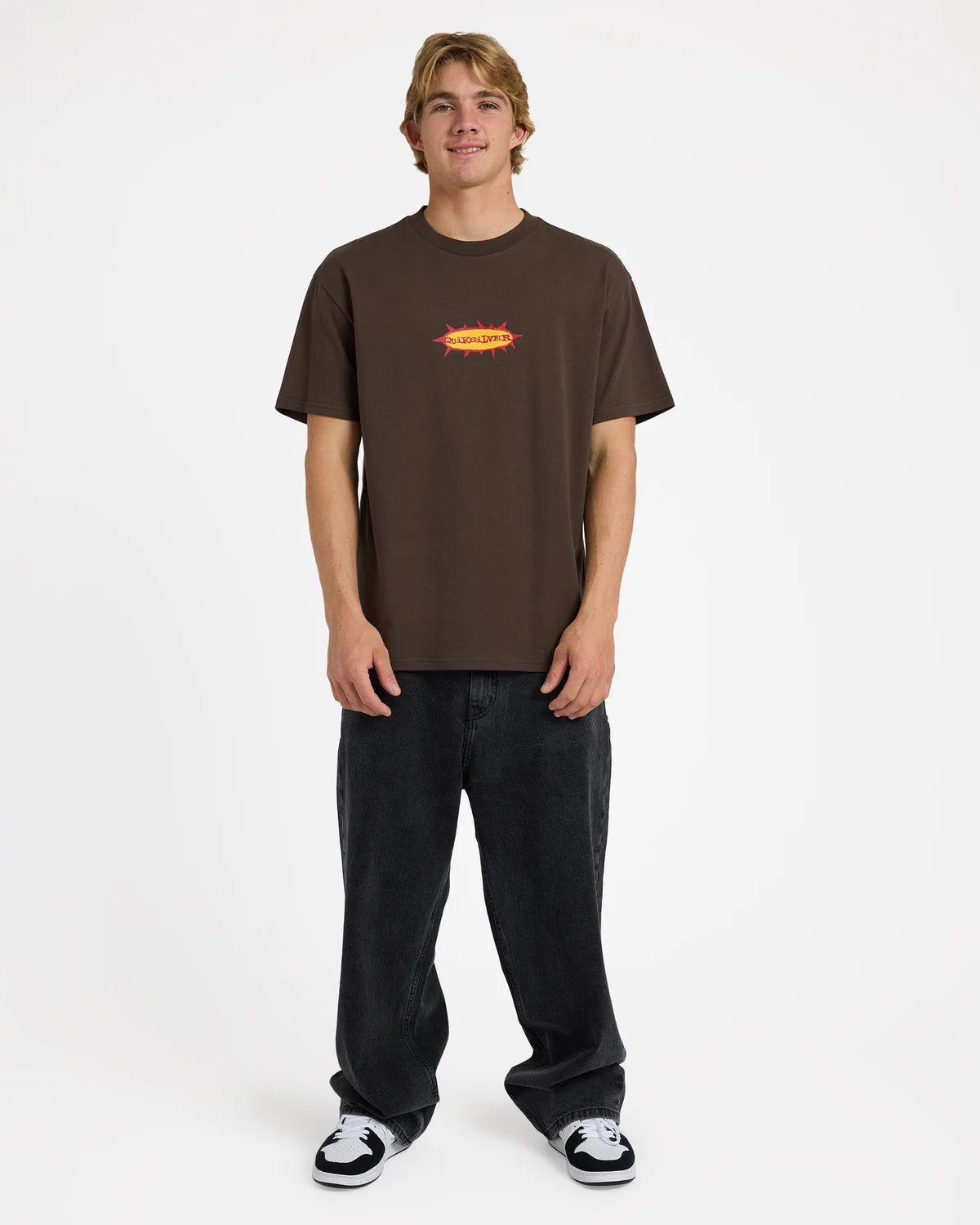 DRAINER SS TEE -QuiksilverUQYZT05830-TURKISH COFFEE-S