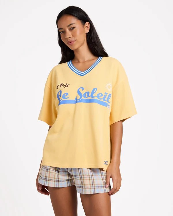 DREAM STATE TEE -BillabongUBJKT00372-LIGHT YELLOW-XS/6