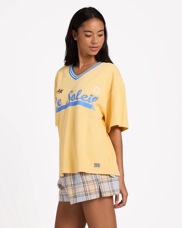 DREAM STATE TEE -BillabongUBJKT00372-LIGHT YELLOW-XS/6